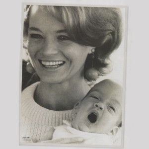 Angie Dickinson and her daughter. Photograph by Ellen Graham.
